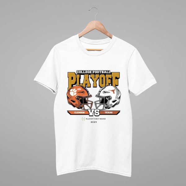 Tigers Vs Longhorns College Football Playoff 2025 First Round Head To Head Shirt