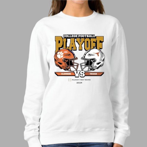 Tigers Vs Longhorns College Football Playoff 2025 First Round Head To Head Shirt4