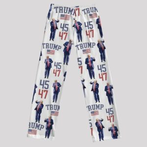 Trump 47th President America Pajama Pants