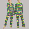 Trump Dancing Mardi Gras Pajama Set