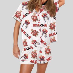 Trump Georgia Bulldogs Pajama Set