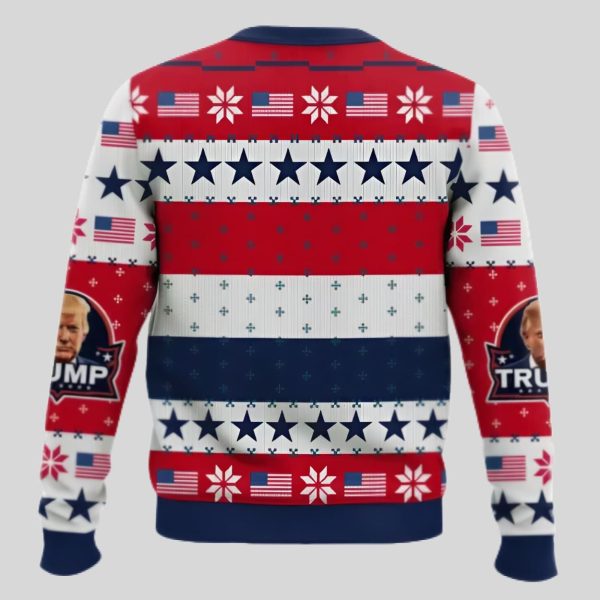 Trump Vance 2024 Christmas Ugly Sweater