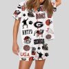 University Of Georgia Football Pajama Set