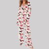 Valentine Dachshund Dog Pajama Set1