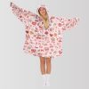 Valentine Groovy Blanket Hoodie