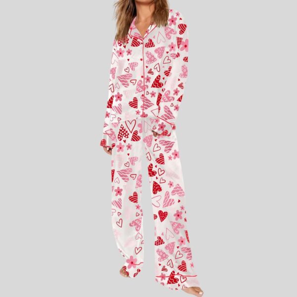 Valentine Heart Pajama Set (2)