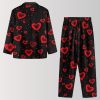 Valentine's Day Romantic Gnome and Heart Pajama Set