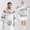 Vikings Winter Warrior Unisex Blanket Hoodie