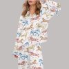 Vintage Horse Satin Pajama Set