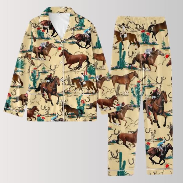 Wild West Horse Riding Pajama Set