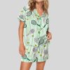 Wimbledon Tennis Satin Pajama Set