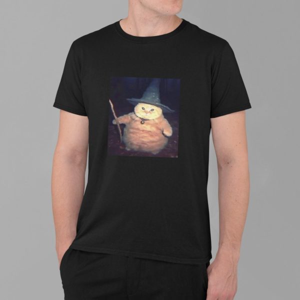 Wizard Cat Vintage T shirt