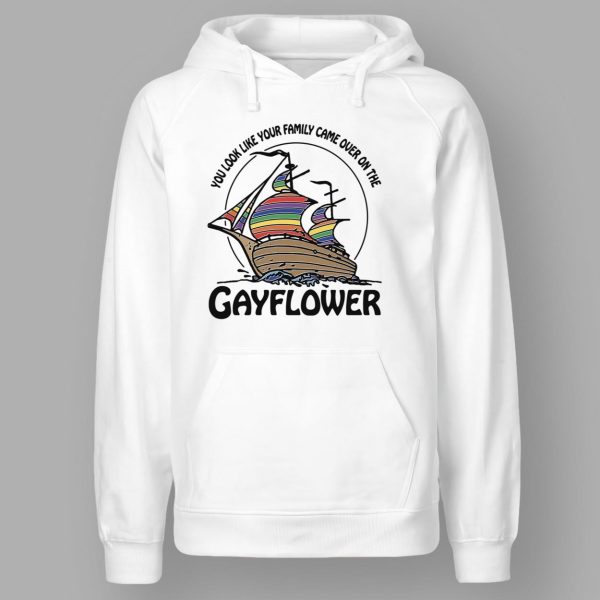 You Look Like Your Family Came Over On The Gayflower Shirt