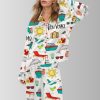 Bon Voyage Cruise Satin Pajama Set