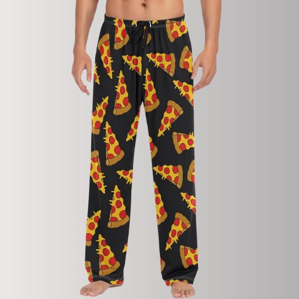 Cheesy Pizza Slice Pajama Pants