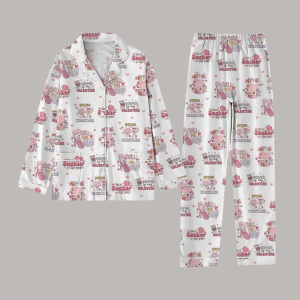 Coffee Is My Valentine's Day Pajamas Set