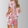 Cowgirl Boots Concert Satin Pajama Set