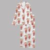 Cupid Bring Espresso Martini Valentines Satin Pajama Set