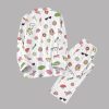 Cute Frog Valentine Pajamas Set