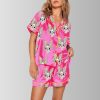 Easter Bunny Satin Pajama Set