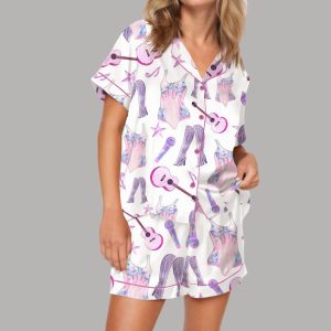 Eras Tour Costume Satin Pajama Set