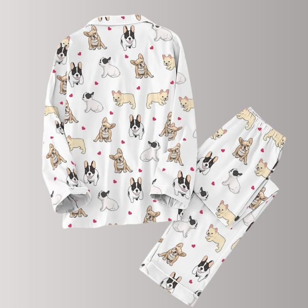 French Bulldog Valentine's Day Pajamas Set