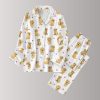 Golden Dog Valentine Pajamas Set