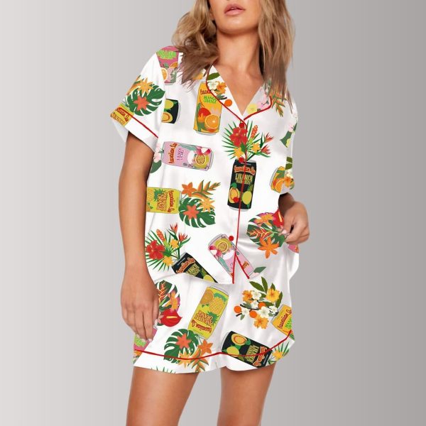 Hawaiian Sun Pass O Guava Can Art Pajama Set