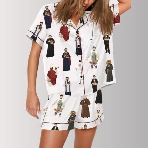 Jesus God Short Sleeve Pajama Set