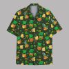 Leprechaun Hat And Beer St. Patrick's Day Hawaiian Shirt