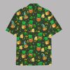 Leprechaun Hat And Beer St. Patrick's Day Hawaiian Shirt