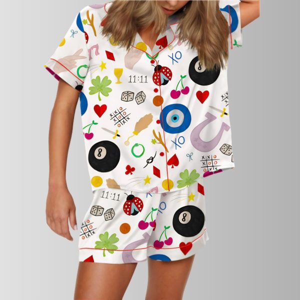 Lucky Charms Satin Pajama Set