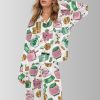 Money and Piggy Bank Satin Pajama Set