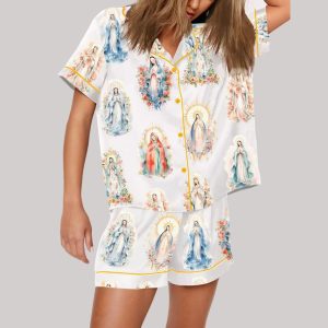 Our Lady Of Modern Christian Pajama Set