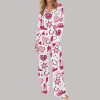 Retro Howdy Valentine Satin Pajama Set