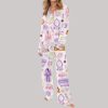 Spa Beaury Satin Pajama Set