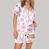 Spa Beaury Satin Pajama Set