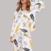 Tequila Painting Satin Pajama Set