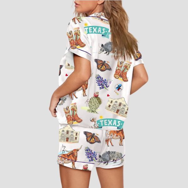 Texas Travel Pajama Set