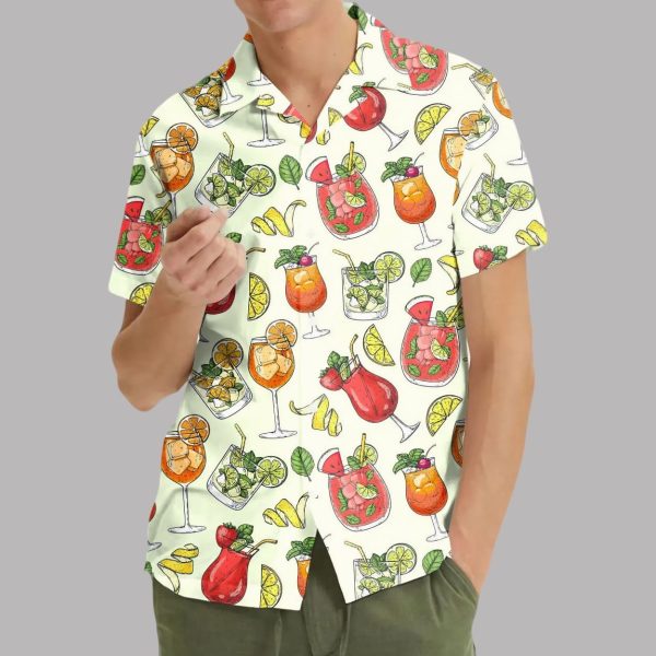 Tropical Cocktail Hawaiian Shirt