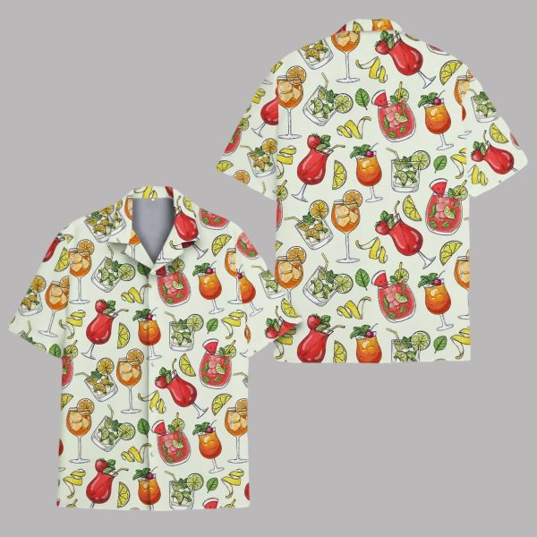 Tropical Cocktail Hawaiian Shirt