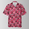 Trump 45 47 Dancing Valentines Day Hawaiian Shirt