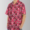 Trump 45 47 Dancing Valentines Day Hawaiian Shirt