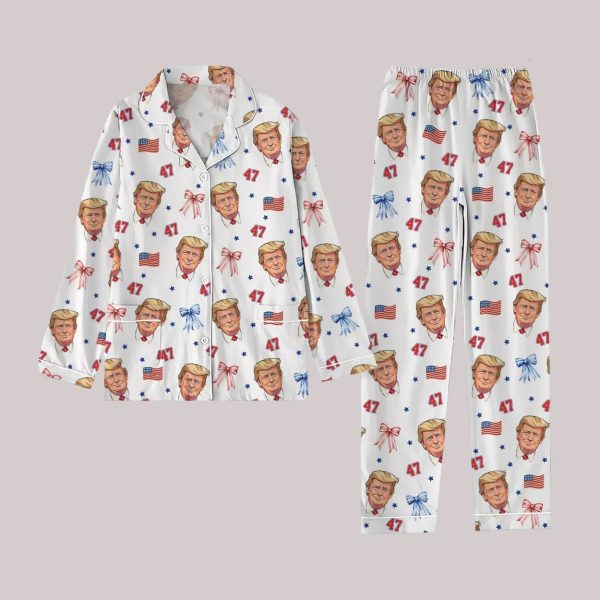 Trump 47 Make America Great Pajamas Set