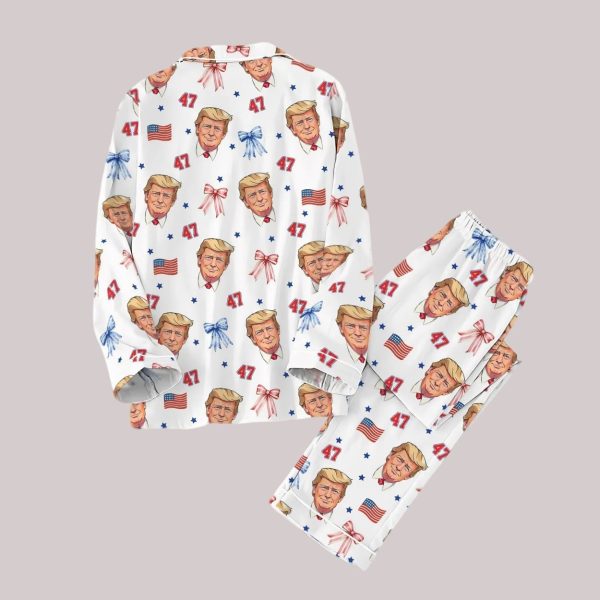 Trump 47 Make America Great Pajamas Set