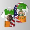 Trump Make St Patrick’s Great Again Us Flag Hawaiian Shirt