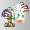 Trump St Patrick’s Day Hawaiian Shirt