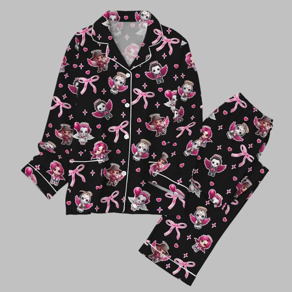 Valentine Horror Bow Pajamas Set