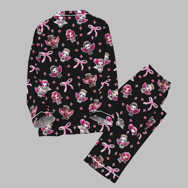 Valentine Horror Bow Pajamas Set