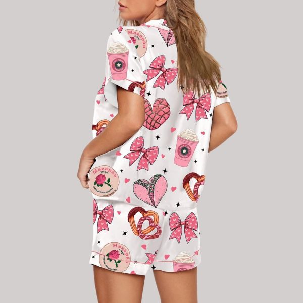 Valentine Mexican Bread Lover Pajama Set